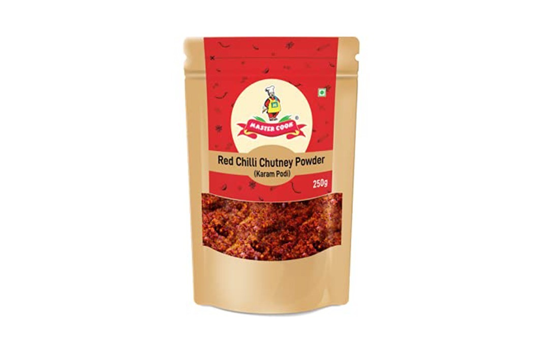 Master Cook Red Chilli Chutney Powder (Karam Podi)   Pack  250 grams